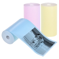 3 rouleaux 57x30mm rouleau de papier thermique papier de reçu sans BPA longue durée 10 ans pour imprimante thermique de poche imprimante Photo instantanée