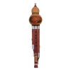 3 Tons C-Key Hulusi Gourd Flûte à cucurbitacées Tuyaux en bois massif Instrument traditionnel chinois
