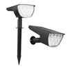 30 LEDs Solaire Applique Murale Lampe de Pelouse Extérieure Lampe de Jardin Étanche Veilleuse