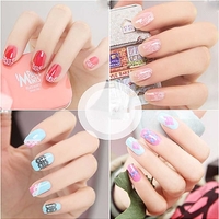 30 pcs 3D Autocollants Ongle Nail Art Stickers Design Floral Décalcomanies Manucure Décoration Belle Mode Accessoires Blanc