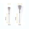 30 pièces brosses de roue en fil 3mm tige enlever les bavures rouille métal non métallique surface polissage dérouillage