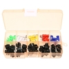 30 pièces voiture Auto T5 T10 5050 SMD ampoules LED tableau de bord tableau de bord ampoules lampe 12 V 5 type couleur