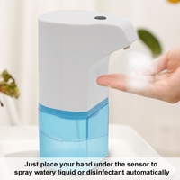 300 ML Automatique Pulvérisateur Liquide Distributeur Stérilisateur À Main Atomiseur Désinfectant Brume Sans Contact Infrarouge Motion Sensor