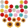 30PCS fer sur autocollants coudre sur autocollants