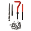 30Pcs Metric Thread Repair Insert Kit M5 M6 M8 M10 M12 M14 Helicoil Car Pro Coil Tool M5 * 0.8