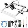 30W Machine de gravure Off-line Control Desktop DIY Graveur Logomark Printer with 280 * 230mm Large Working Area