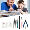31 Pcs DIY Modélisateur Outils De Base Artisanat Set Hobby Modèle Kit De Construction Broyage Compatible avec Gundam