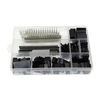 310 pièces/un ensemble fil cavalier broche en-tête connecteur boîtier Kit broches à sertir mâle + connecteur à broche femelle borne p-itch avec boîte assortie Portable