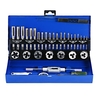 32 PCS HSS taraudage et filetage métrique avec clé métrique coupée M3-M12 outil de filetage manuel foret en carbure de tungstène filière pour la fabrication de filetage de vis avec le coffret en métal