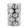 34PCS Boules de Noël Set 4cm Boules décoratives Pendentif de Noël