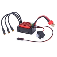 35A ESC contrôleur de vitesse électrique étanche à la poussière RC 1/16 1/14 RC voiture Compatible avec HSP Axia/Buggy/Drift voiture 3660/3670 moteur sans balai