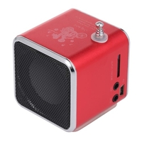 3.5mm filaire haut-parleur portable lecteur mp3 radio FM amplificateur de musique