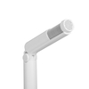 3.5mm Microphone De Bureau Portable Microphone À Condensateur Conférence Vidéo Chat Enregistrement Microphone pour PC Ordinateur Portable Blanc