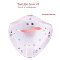 36 W Gel UV LED Nail Lampe Nail Sèche-Gel Gel Durcissement 3 Minuteries Capteur Automatique Nail Art Outils Accessoires