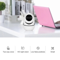 360 degrés 1080P prise en charge de la caméra WiFi sans fil interphone vocal détection de mouvement Vision nocturne stockage sur carte TF stockage en nuage