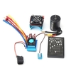 3650 moteur sans brosse 4300KV avec 60A sans brosse ESC dissipateur de chaleur carte de programmation pour 1/8 / 1/10 RC voiture RC bateau partie