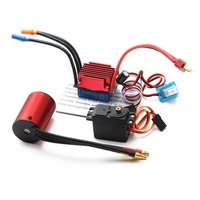 3800KV moteur Brushless avec 35A Brushless ESC 2.2KG Servo remplacement pour 1/14 1/16 HSP Traxxas WLtoys RC voiture camion
