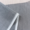 39 * 79 pouces Coton Lin Semi-Blackout Stripe Motif Fenêtre Rideau Panneau Salon Chambre Hôtel Divider Voile Rideau avec Poche Rod
