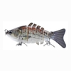 3.9in / 0.53 oz Bionic Multi Articulé Leurre Dur S Natation Action Leurre De Pêche 7 Segment Coulant Leurre De Pêche VIB Appât Crankbait 3D Yeux Réalistes Artificielle Leurres De Pêche Crochet avec Crochets Aigus Tackle