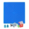 3D impression stylo tapis de qualité alimentaire silicone Pad multi-usages souple Silicone 3D dessin modèles copie conseil avec 2pcs Fingerstalls
