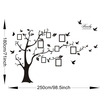 3D PVC Stickers Muraux Cadres Photo Arbre Familial Sticker Facile à Installer Appliquer DIY Photo Galerie Cadre Décor Autocollant Home Art Décor