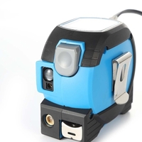 3in1 télémètre Laser 5m ruban à mesurer règle écran LCD avec rétro-éclairage Distance mètre bâtiment dispositif de mesure zone Volumes équipement d
