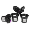 3pcs / set Capsule réutilisable de café de K-tasse pour Keurig 2.0 et 1.0 Brewers réutilisables filtres à café