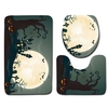 3pcs / set décor de salle de bain de style halloween