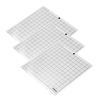 3PCS Aibecy Machine De Découpe Spéciale Pad 12 Pouces Grille De Mesure Remplacement Translucide PP Matériau Tapis Adhésif Avec Couverture De Film Clair pour Silhouette Cameo Plotter Machine 3PCS