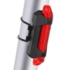 3pcs feu arrière de vélo rechargeable usb super brillant