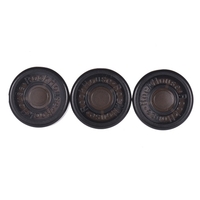 3pcs Footswitch Topper Protector ABS pare-chocs pour pédale d