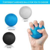 3pcs main formateur balles doigt formateur balle pour soulagement du Stress musculation