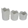 3Pcs Simulation fusion bougie lampes ensemble télécommande fête d