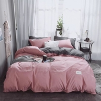 3Pcs/ensemble housse de couette et drap de lit et taie d
