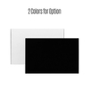 3Ply Construction Guitare Électrique Blank Pickguard Plaque De Scratch Plaque PVC DIY Customed Guitare Pièces Noir