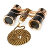 3x25 jumelles de théâtre opéra lentille rétro métal corps mini jumelles de théâtre