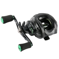 4 + 1BB 7.2: 1 rapport de vitesse moulinet Baitcasting main gauche / droite accessoires de moulinet de pêche à grande vitesse