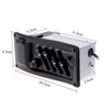 4-Bande EQ Egalisateur Pickup Piezo EQ-7545R Pré-ampli Guitare Acoustique Tuner Amplificateur Préampli