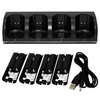 4 cellules rechargeables 2800 mAh et support de station d