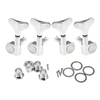 4 chrome Tuning scellé chevilles Tuners Machine Heads pour guitare basse 2L + 2R