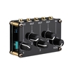 4-en-1-out Module de mélangeur passif Mini stéréo 4 canaux mélangeur passif mélangeur Audio 4 entrée Audio à 1 sortie Ultra Compact à faible bruit pour enregistrement Studio Console scène petit Club ou Bar