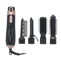 4 en 1 sèche-cheveux styler et volumateur bigoudi lisseur sèche-cheveux brosse rotative sèche-cheveux peigne