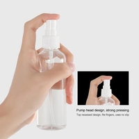 4 Pack 30 ml Bouteilles de Pulvérisation Fine Brume Transparent Vide En Plastique Bouteilles de Pulvérisation Rechargeable Bouteille Parfum Atomiseur Récipient pour Voyage Essentiel
