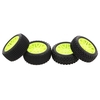 4 PCS 1/10 RC Pneu Hors Route Nail Point Tread Modèle V Trou Jante pour 1/10 HSP HPI Redcat RC4WD RC Buggy