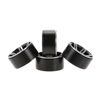 4 pcs 1.9 pouce Roue Hub Beadlock Roue Rim pour 1:10 RC Rock Crawler Axial SCX10 90046 D90 TRX-4 Voiture RC