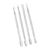4 pcs En Acier Inoxydable Double Pince À Ongles Fermé Nail Colle Remover Nail Cuticules Remover Anti-dérapant Manucure Pédicure Cuticules Pusher Dead Skin Trimmer Nail Cleaner