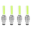 4 PCS Flash Tire Wheel Stem Cap Light Set pour Voiture Vélo Vélo Moto Automatique