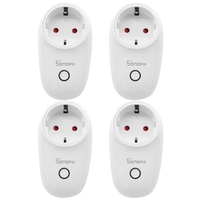 4 PCS SONOFF S26 ITEAD Wifi Smart Socket Télécommande Sans Fil Adaptateur De Charge Smart Home Power Sockets