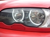 4 pièces 131 MM + 146 MM réflecteur CCFL ange yeux anneaux 6000 K Halo lampe Kit pour BMW série 3 E46