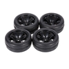 4 pièces 1.8 pouces 65mm jante et pneu de voiture tout-terrain pour 1/10 HSP HPI TAMIYA Traxxas Redcat RC voiture